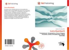 Buchcover von Lera Auerbach