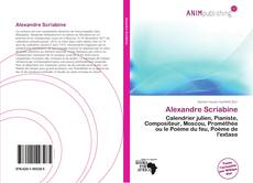 Capa do livro de Alexandre Scriabine 