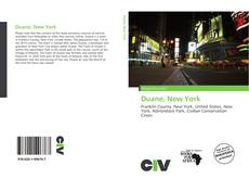 Couverture de Duane, New York