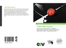 Capa do livro de 1985 PBA Season 