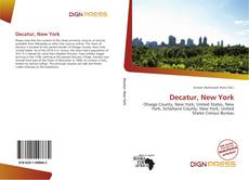 Capa do livro de Decatur, New York 