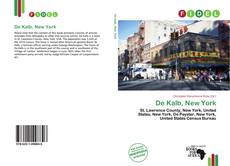 Capa do livro de De Kalb, New York 