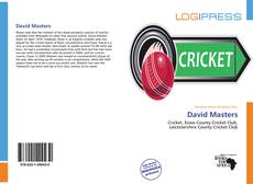 Bookcover of David Masters