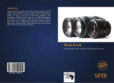 Buchcover von Mark Kwok