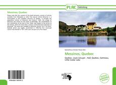Capa do livro de Messines, Quebec 