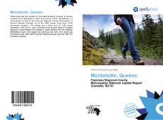 Bookcover of Montebello, Quebec