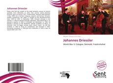 Johannes Driessler kitap kapağı
