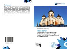 Bookcover of Belozersk