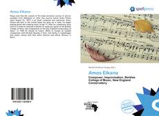 Bookcover of Amos Elkana