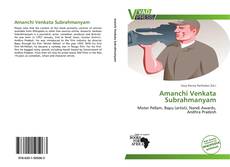 Bookcover of Amanchi Venkata Subrahmanyam