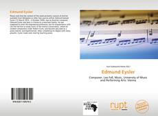 Bookcover of Edmund Eysler