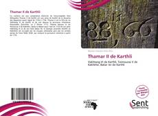 Bookcover of Thamar II de Karthli