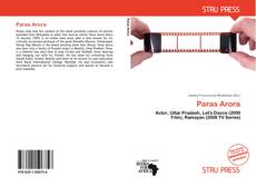 Bookcover of Paras Arora