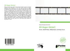 Capa do livro de Ali Asgar (Actor) 