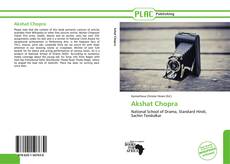 Copertina di Akshat Chopra