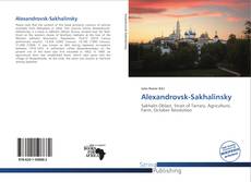 Capa do livro de Alexandrovsk-Sakhalinsky 