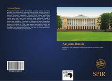 Capa do livro de Artyom, Russia 
