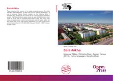 Bookcover of Balashikha