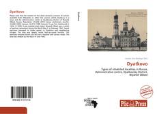 Capa do livro de Dyatkovo 