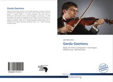 Gerda Geertens kitap kapağı