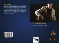 Marin Goleminov kitap kapağı