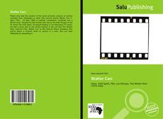 Bookcover of Walter Carr