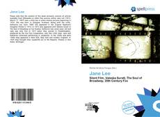 Buchcover von Jane Lee