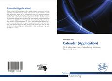 Capa do livro de Calendar (Application) 