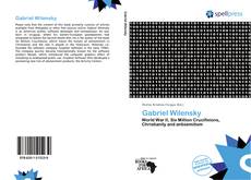 Buchcover von Gabriel Wilensky