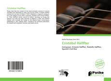Buchcover von Cristóbal Halffter