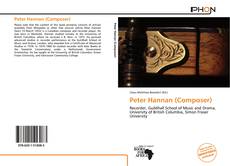 Bookcover of Peter Hannan (Composer)