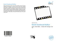 Bookcover of Keerti Gaekwad Kelkar