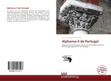 Alphonse II de Portugal kitap kapağı