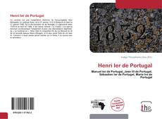 Henri Ier de Portugal kitap kapağı