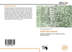 Solid Documents kitap kapağı