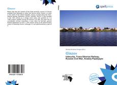 Bookcover of Glazov