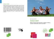 Capa do livro de Simon Holt 