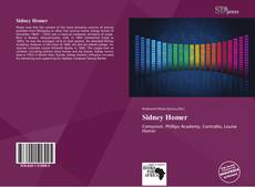 Portada del libro de Sidney Homer