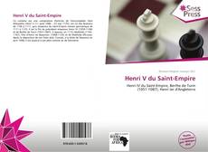 Portada del libro de Henri V du Saint-Empire