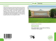 Capa do livro de Kotelnich 