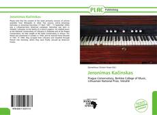 Capa do livro de Jeronimas Kačinskas 