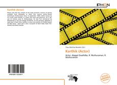 Buchcover von Karthik (Actor)