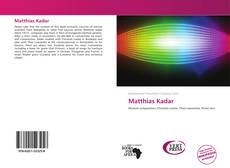 Buchcover von Matthias Kadar