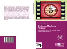 Capa do livro de Simhalan Madhava Panicker 