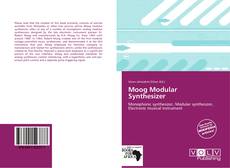 Bookcover of Moog Modular Synthesizer