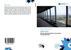 Bookcover of Obninsk