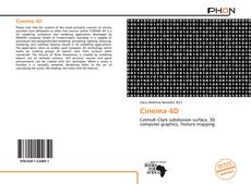 Cinema 4D的封面