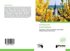 Buchcover von Cold Hatton