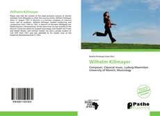 Wilhelm Killmayer kitap kapağı