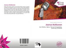 Joonas Kokkonen kitap kapağı